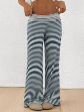 Striped Wide Leg Pants