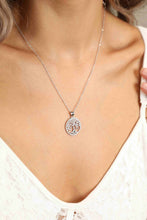 Adored 925 Sterling Silver Moissanite Tree Pendant Necklace Silver One Size Necklaces