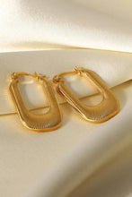 Good Luck Charm Screw-Thread U-Shaped Earrings Earrings