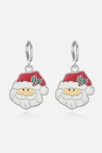 Christmas Theme Alloy Earrings Style H One Size
