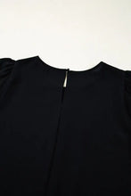 Contrast Scallop Trim Bow Detail Short Sleeve Shift Dress Woman Casual Dress