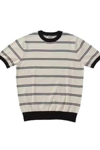 Men's Plus Size Round Neck Striped T-Shirt