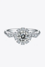 1 Carat Moissanite 925 Sterling Silver Ring Rings
