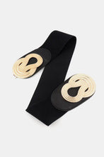 Twisted Alloy Buckle Wide Belt Belts