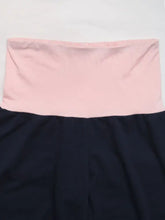 Perfee Contrast Wide Leg Pants Woman Pants