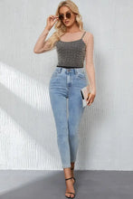 Pearl Langarm-Mesh-Cropped-Top Damenblusen
