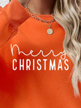 MERRY CHRISTMAS Dropped Shoulder Sweatshirt Woman Sweatshirts