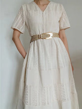 Irregular Buckle Braid Belt Belts