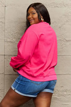 Simply Love Full Size IN MY LOVER ERA Round Neck Sweatshirt Woman Sweatshirts