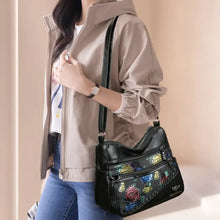 PU Leather Rose Pattern Shoulder Bag Shoulder Bags
