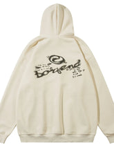 Men's Graffiti Graphic Oversized Hoodie