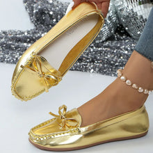 Round Toe Flats Slip-Ons Woman Loafers