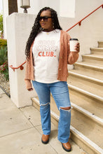 Simply Love Full Size GOOD ENERGY CLUB Short Sleeve T-Shirt