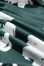 Floral Print Ruffle Sleeve Empire Waist Mini Dress Casual Dresses