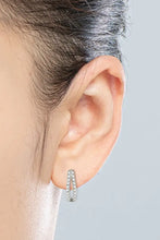 Moissanite 925 Sterling Silver Earrings Earrings