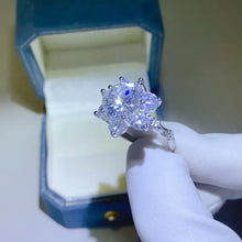 5 Carat Moissanite 925 Sterling Silver Ring Rings