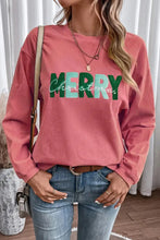 MERRY CHRISTMAS Round Neck Sweatshirt Woman Sweatshirts