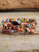 Triple-Layer Amethyst Bracelet Necklaces