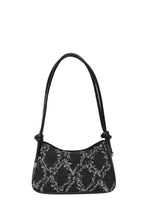 Raw Hem Shoulder Bag Black onesize Shoulder Bags