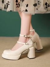 Patent Leather Mary Jane Platform Pumps woman pumps