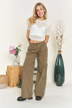 ADORA Low Rise Casual Cargo Pants Woman Pants