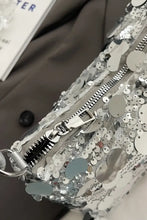 Sequin Knotted Straps Shoulder Bag Shoulder Bags