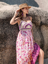 Printed Scoop Neck Cami Dress Woman Maxi Dress