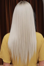 13*2" Lace Front Wigs Synthetic Long Straight 26" Heat Safe 150% Density Hair