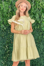 And The Why Cotton Gauze Baby Doll Casual Dress
