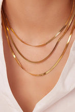 Triple-Layered Snake Chain Necklace Necklaces