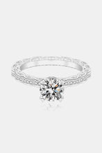 1 Carat Moissanite 925 Sterling Silver Ring Rings