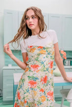 HYFVE Floral Cowl Neck Flirty Satin Mini Dress Casual Dresses