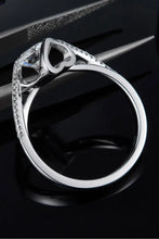 1 Carat Moissanite 925 Sterling Silver Twisted Ring Rings