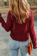 Football Round Neck Long Sleeve Sweatshirt Woman Sweatshirts