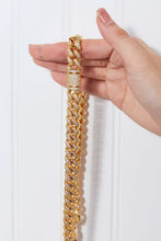 Brass Curb Chain Necklace Necklaces