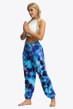 Tie-Dye Smocked Joggers Woman Pants
