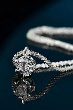 1 Carat Moissanite 925 Sterling Silver Necklace Necklaces
