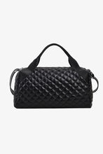 Large PU Leather Handbag Black One Size