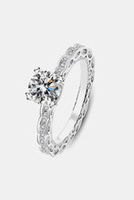 1 Carat Moissanite 925 Sterling Silver Ring Silver Rings