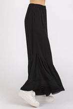Mittoshop Lace Ruffle Asymmetric Hem Wide Leg Pants