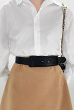 PU Leather Belt Black One Size Belts