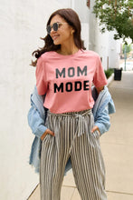Simply Love Full Size MOM MODE Short Sleeve T-Shirt Coral