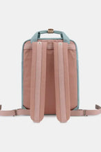 Himawari Contrast Waterproof Nylon Backpack Bag Backpacks