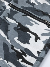 Men's Camo Cargo Pants with Multi Pockets Woman Sweatpants