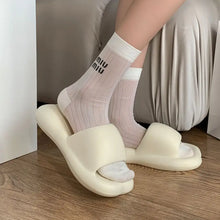Open Toe Platform Slippers Woman Slippers