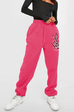 Simply Love Simply Love Full Size Drawstring DAY YOU DESERVE Graphic Long Sweatpants Woman Sweatpants