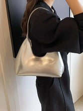Moon Shape Shoulder Bag Silver One Size Shoulder Bags
