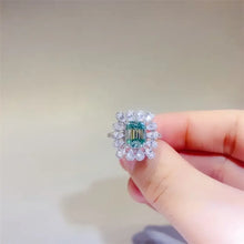 1 Carat Moissanite 925 Sterling Silver Ring Rings
