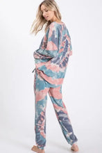 BiBi Tie Dye French Terry Casual Pants Woman Pants