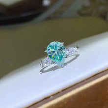 2 Carat 925 Sterling Silver Moissanite Ring Rings
